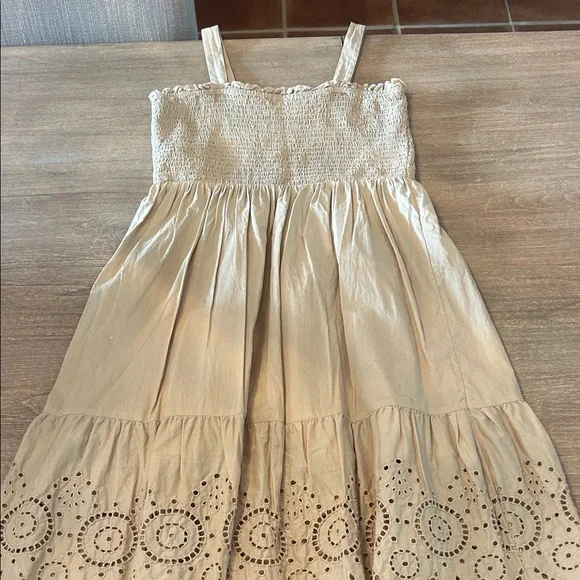 GAP Cream Kids Casual Dress - Picture 3 of 3
